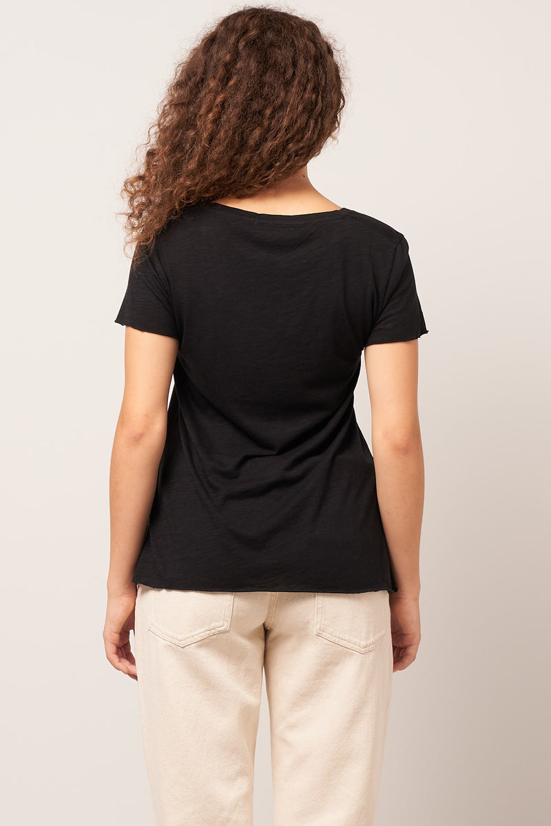 Jacksonville V-neck T-shirt Black