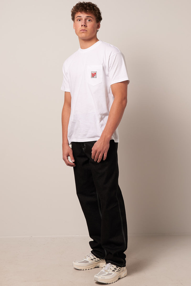 Stretch Pocket T-Shirt White