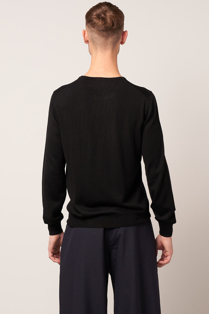 Alfred Merino Sweater Black