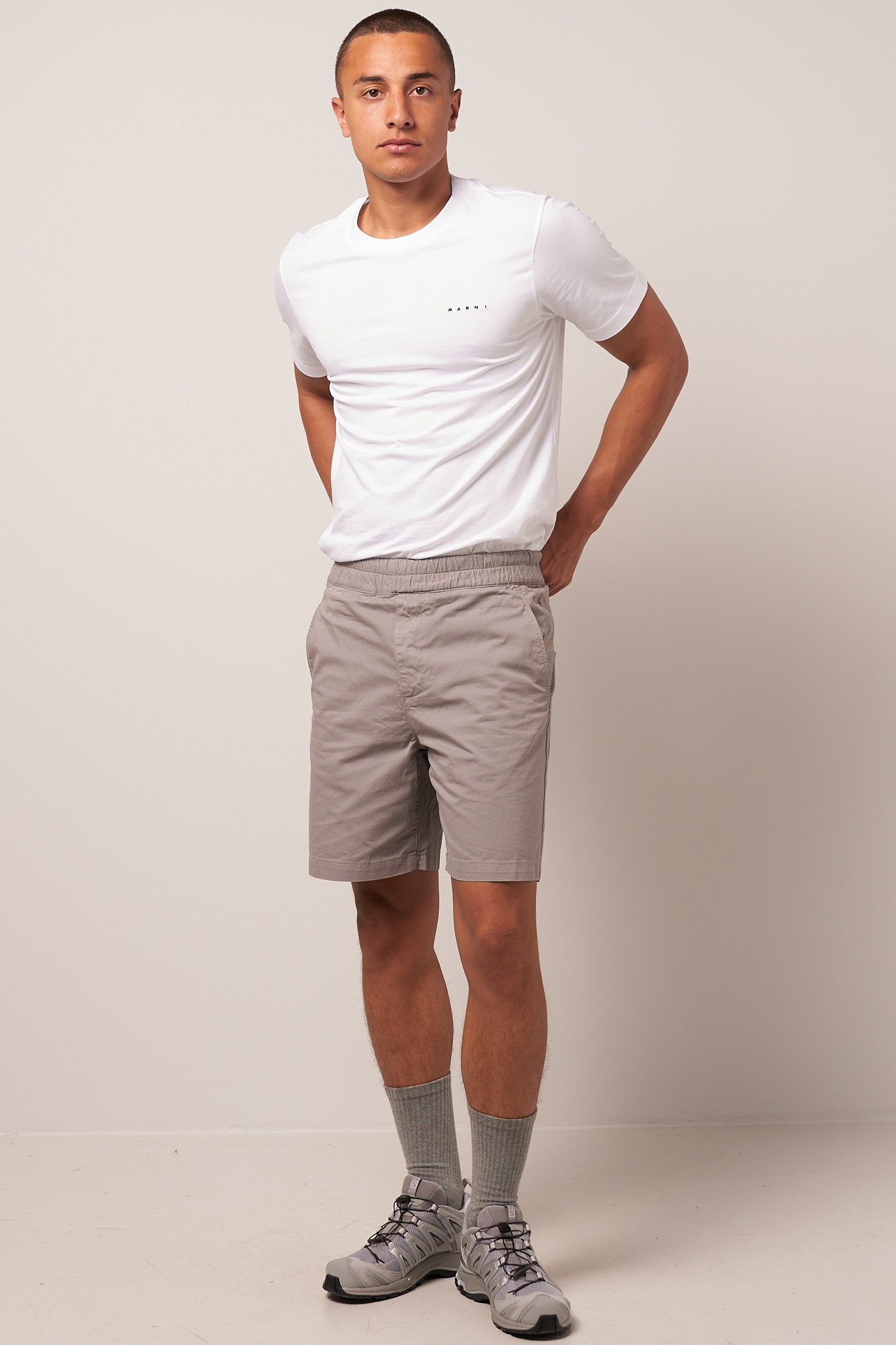 Wake Shorts Light Grey