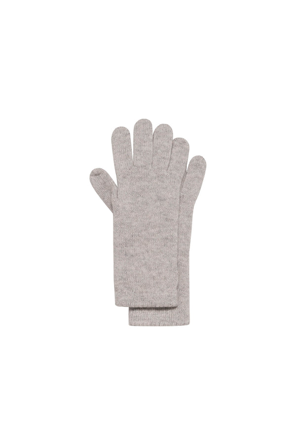 Whitney Cashmere Gloves Light Grey