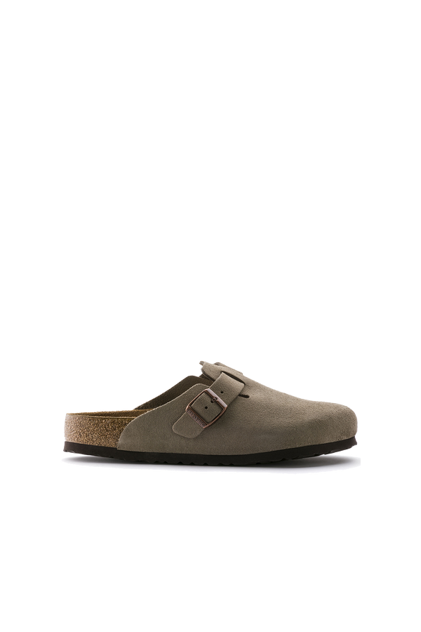 Boston  Narrow Fit Suede Taupe