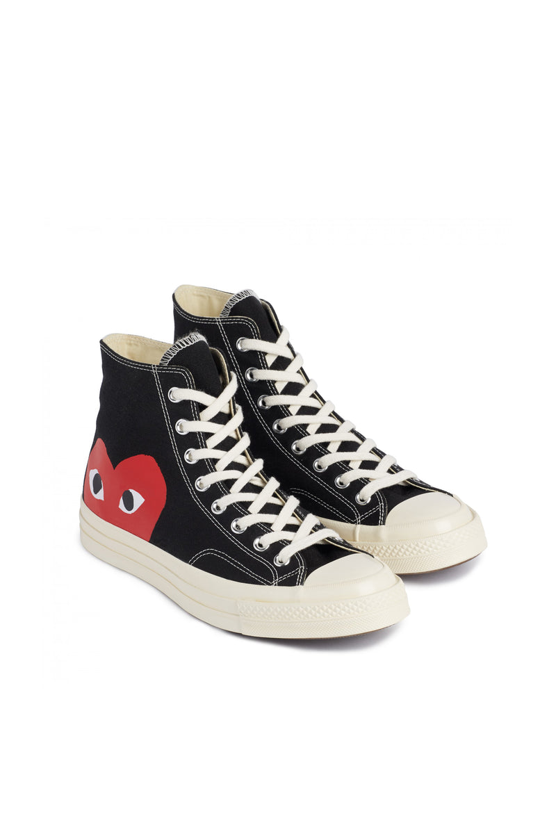 Chuck Taylor Red Heart High Sneakers Black