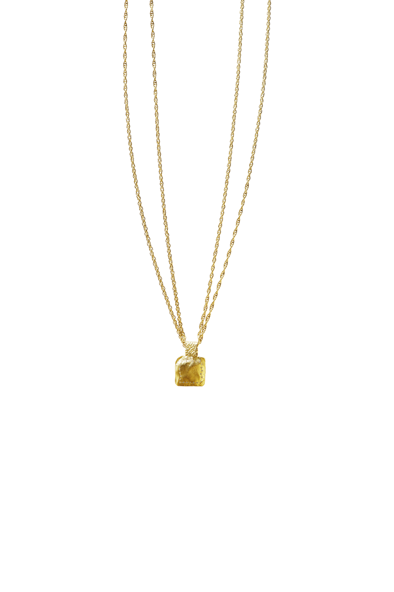 Pilow Necklace Small Diamond 0.07ct